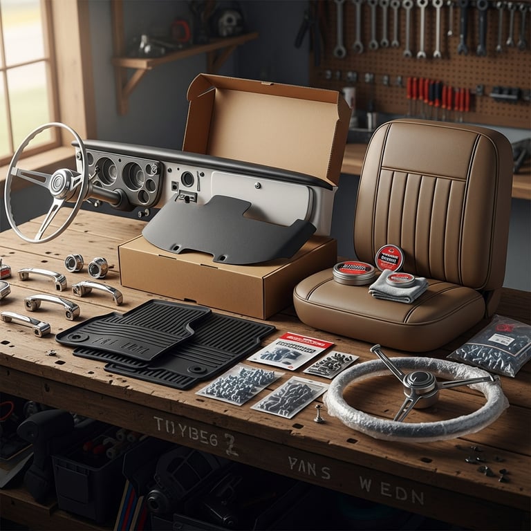 Essential Interior Restoration Kits for Vintage Chevrolet Trucks