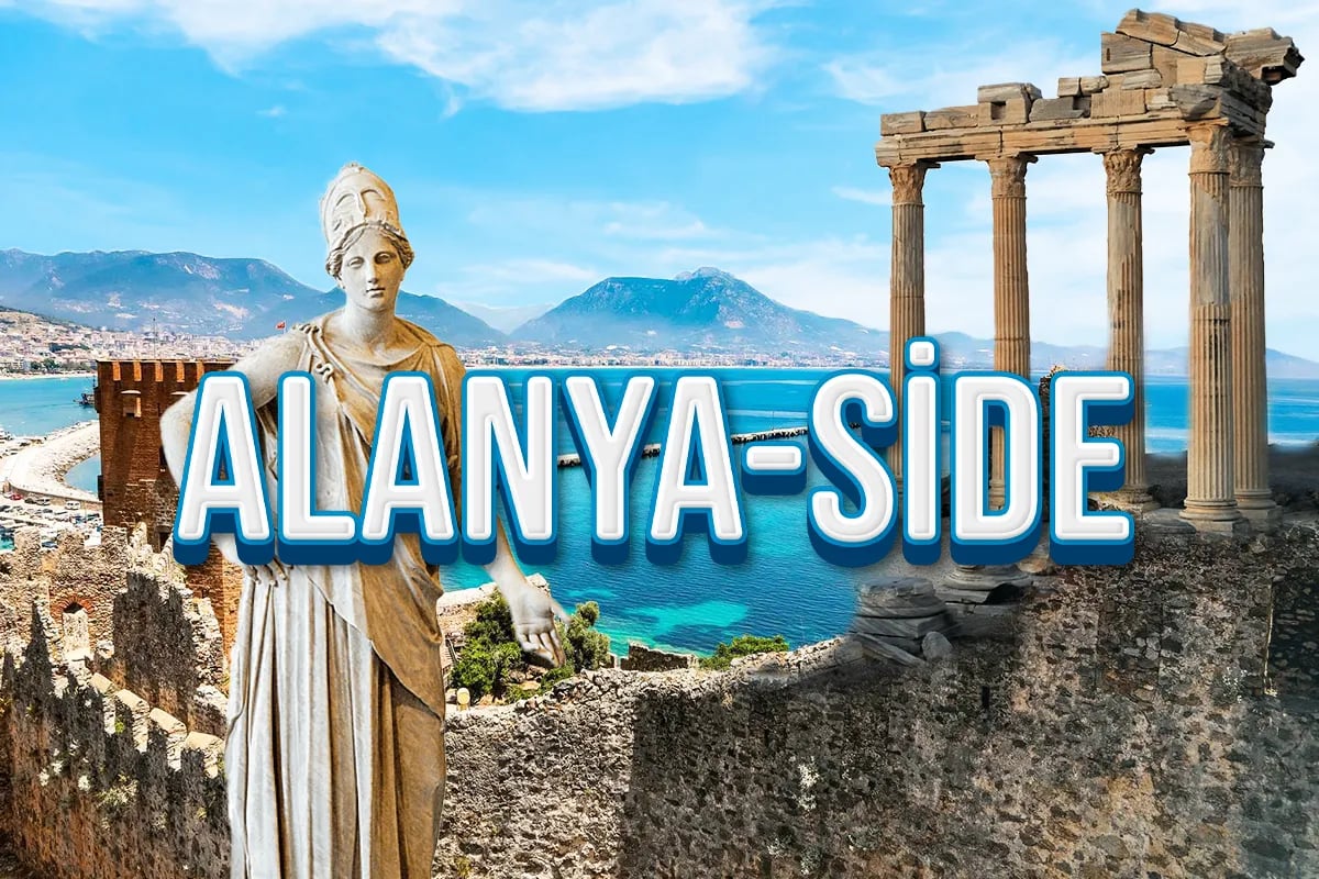 Alanya Side Gün Batımı Dim Çayı