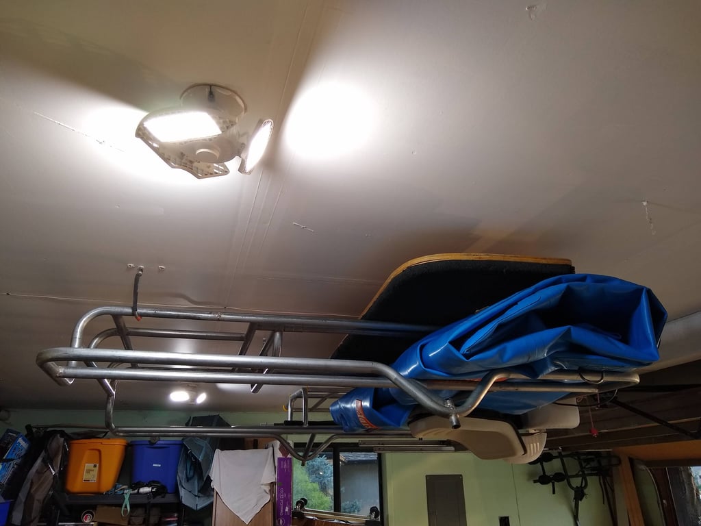 Hanging in the garage