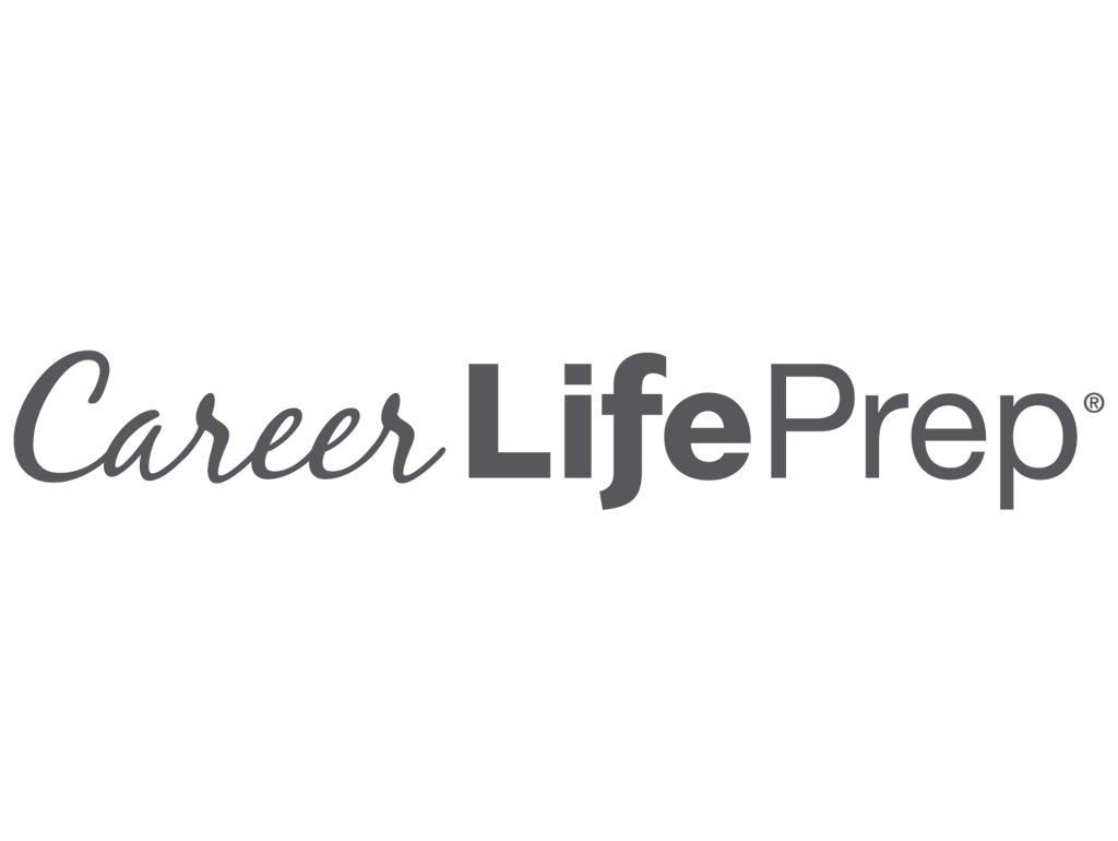 Text logo that reads "Career Life Prep" with "Career" in a cursive font and "Life Prep" in a bold sans-serif font.