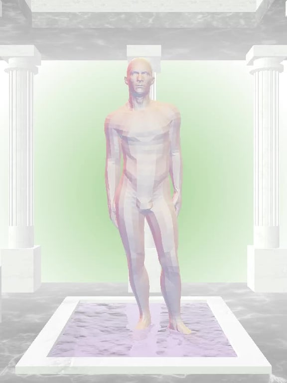 The Fragmented Plotting Multichrome Haze Man #1752