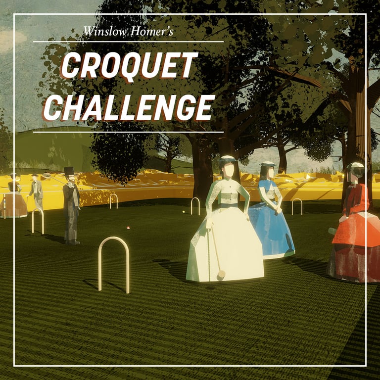 Winslow Homer’s Croquet Challenge #369