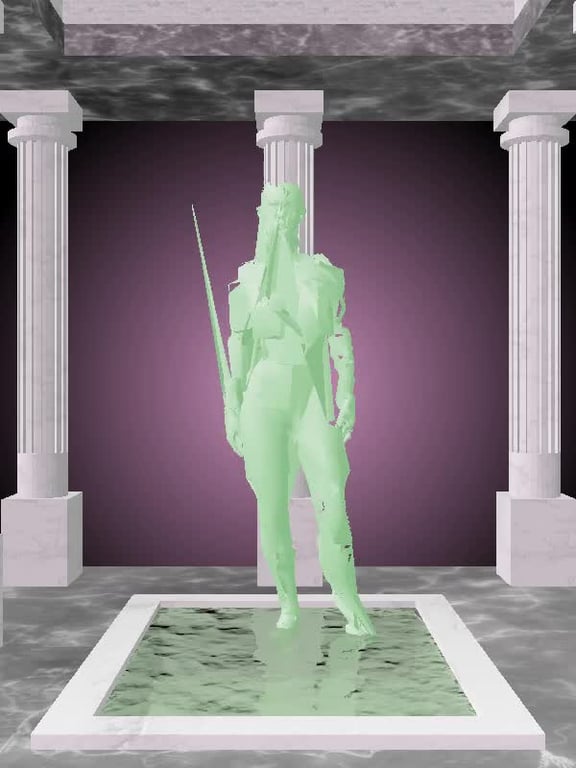 The Loser Normie Green Woman #4343