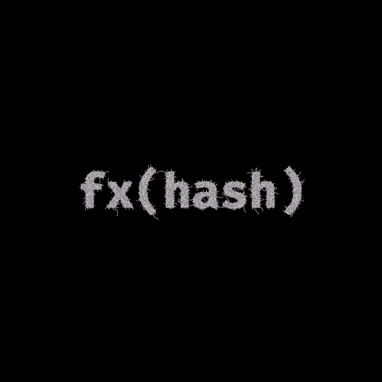 FXHASH Generative Logo #47