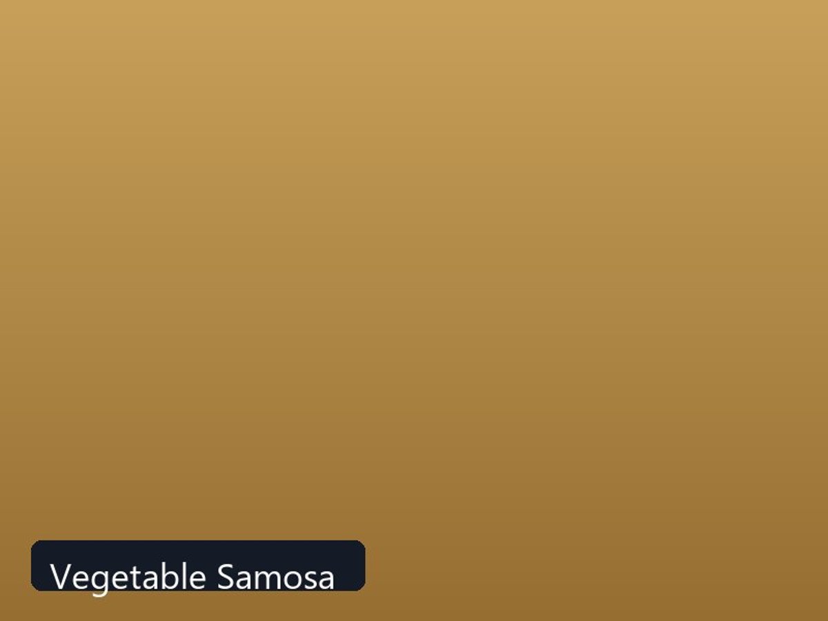 Vegetable Samosa (2)