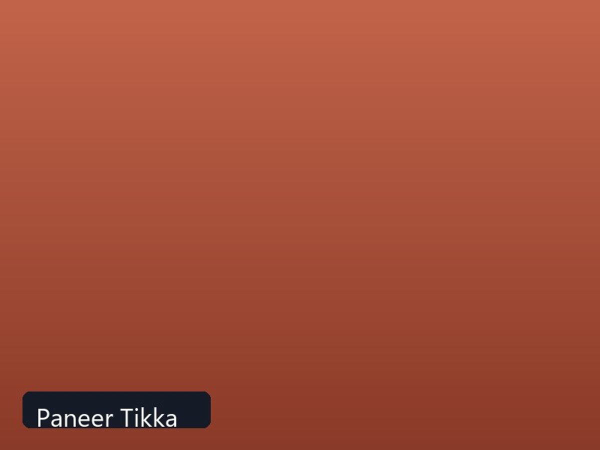 Paneer Tikka