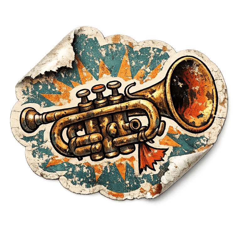 A peculiar trumpet, click to play