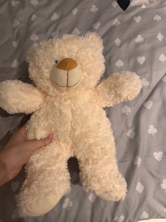 & Other Stories — & Other Stories Cream Teddy Bear Toy (Size XS, Good)
