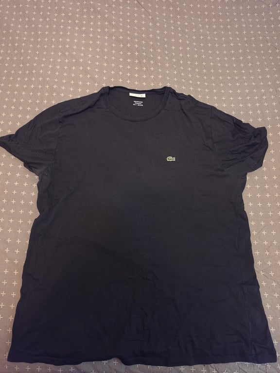 Lacoste — Lacoste Pima Cotton Tee [Size 7] [XXL] (Size XXL, Good)