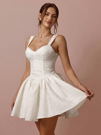 Shein — Shein white dress (Size XS, New with tags)