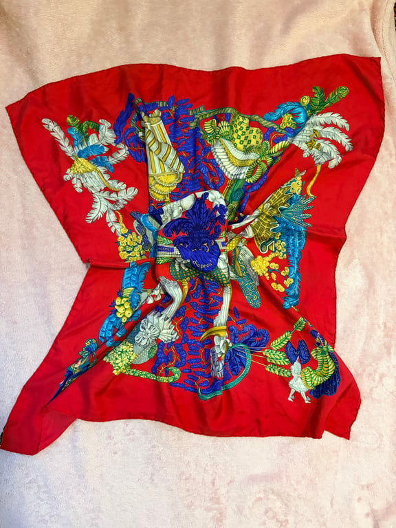 Hermès — Hermès Chapeau Scarf— rare vintage (Good)