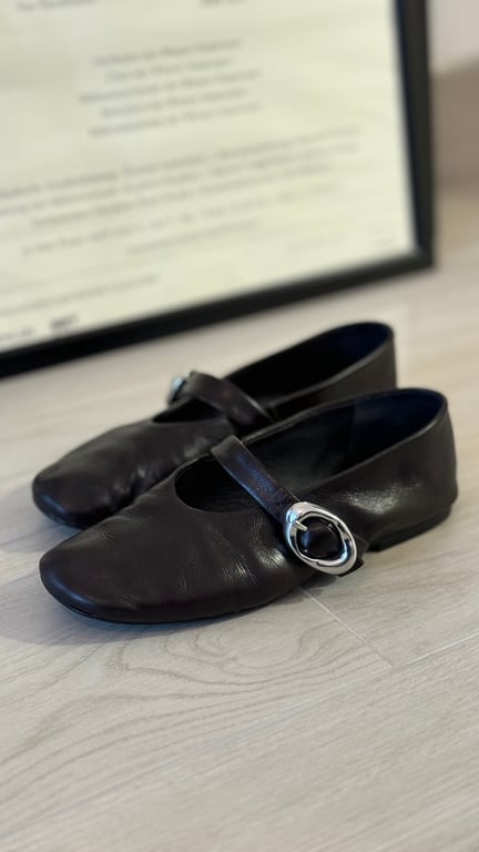 Massimo Dutti — Massimo Dutti Soft Leather Ballerinas (Size EU 37, Good)