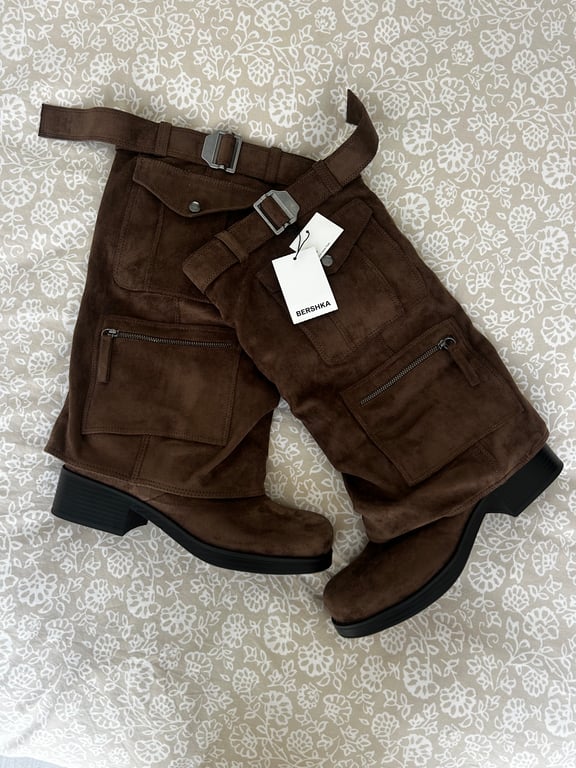 Bershka — Bershka slouch boots - tags (Size EU 40, New with tags)