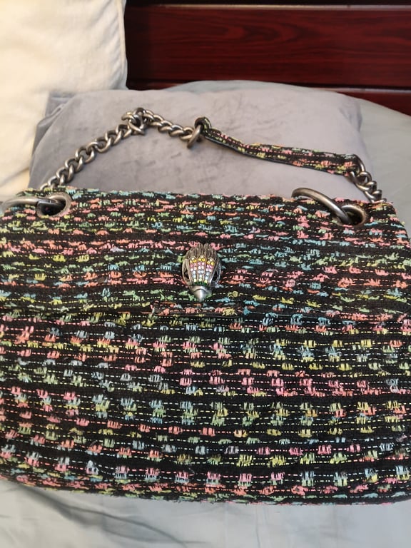 Kurt Geiger — Kurt Geiger Multi-Color Tweed Shoulder Bag (Size One Size, Fair)