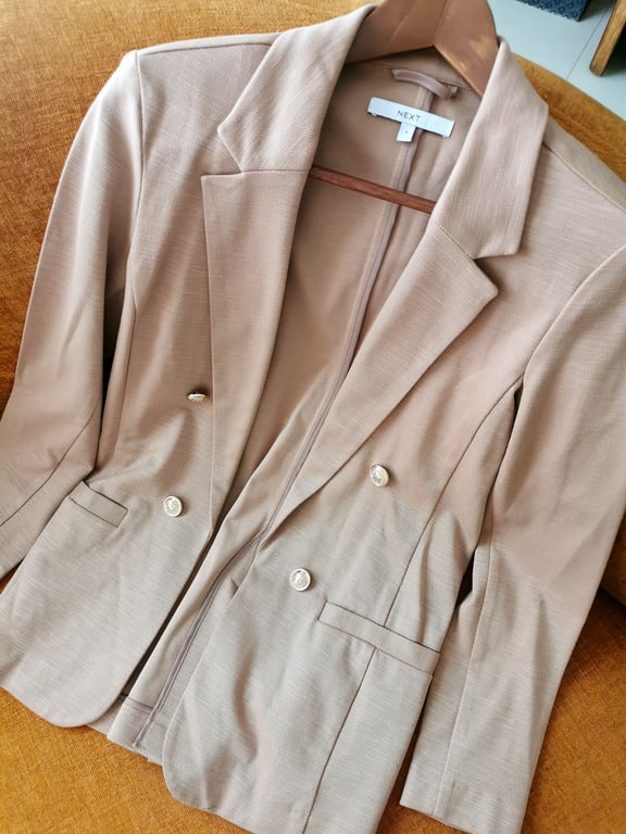 Next — Next: Beige Blazer (Size S, Like new)