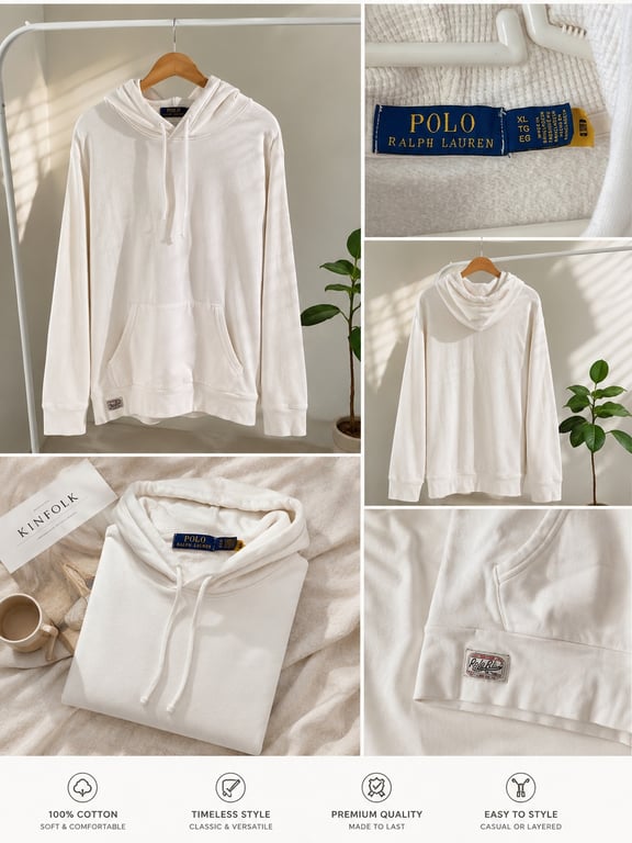 Polo Ralph Lauren — ✨ POLO RALPH LAUREN HOODIE ✨ (Size XL, Good)