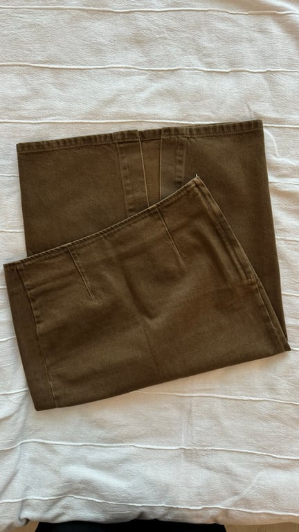 COS — COS Straight Denim Midi Skirt (Size 34, Good)