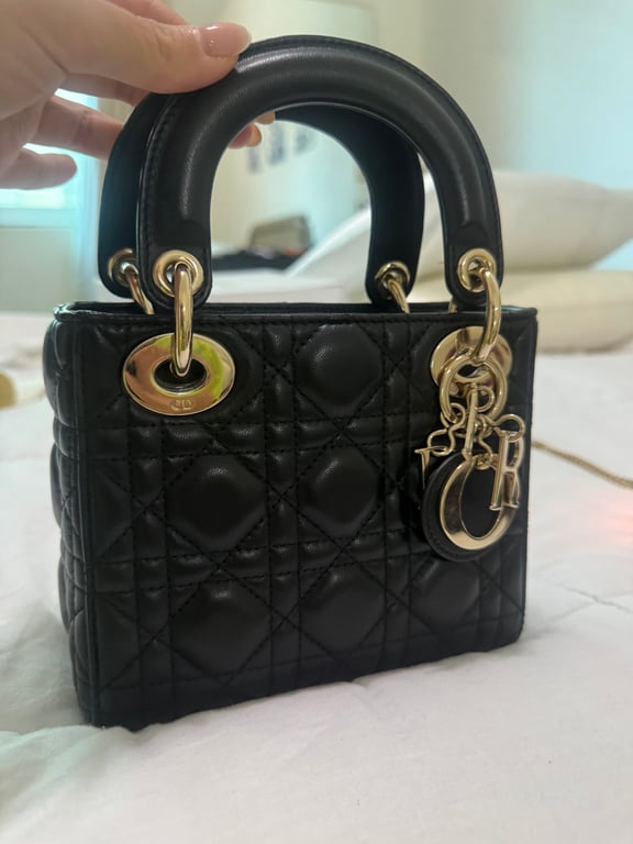 Dior — Mini lady Dior - Full set (Size Mini, Like new)