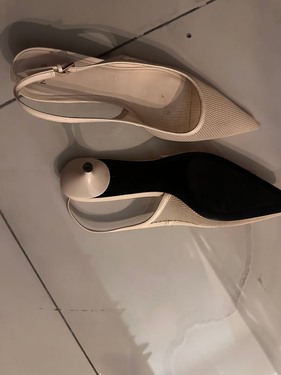 Mango — Mango Heeled Slingback Shoes (Size EU 41, Good)