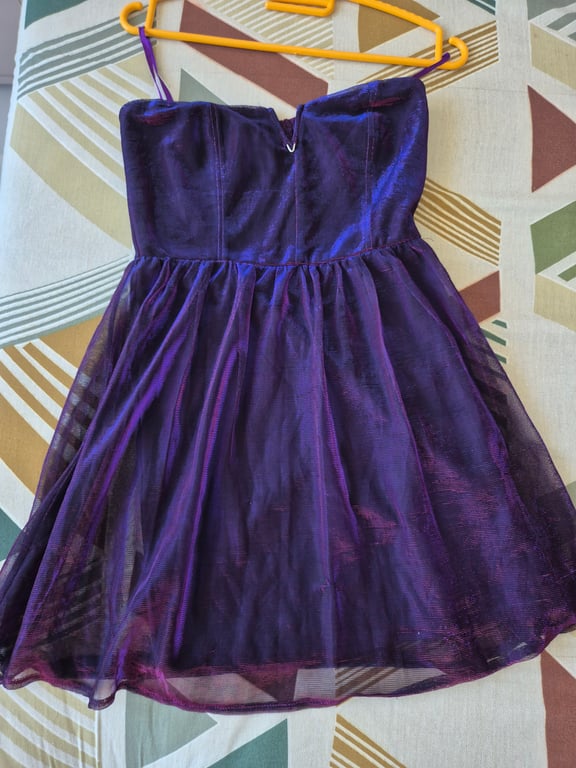 Unbranded — Holographic Dress (Size S, Good)