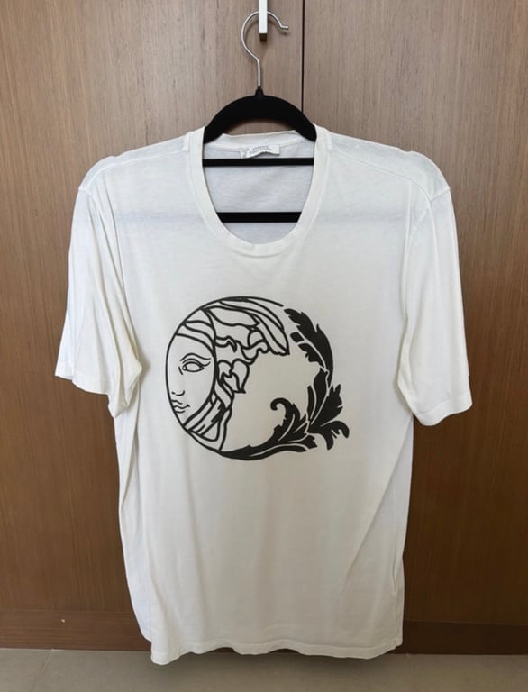 Versace — T shirt Versace Collection White (Size M, Good)