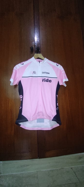Other — Pink & Black Cycling Jersey (Size M, Like new)