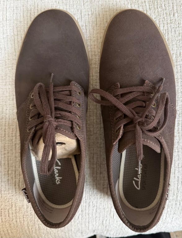 Clarks — Clarks Men's Brown Casual Sportswear Shoes EU 44 (Size EU 44, New with tags)