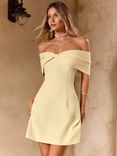 Shein — Shein yellow dress (Size XS, New with tags)