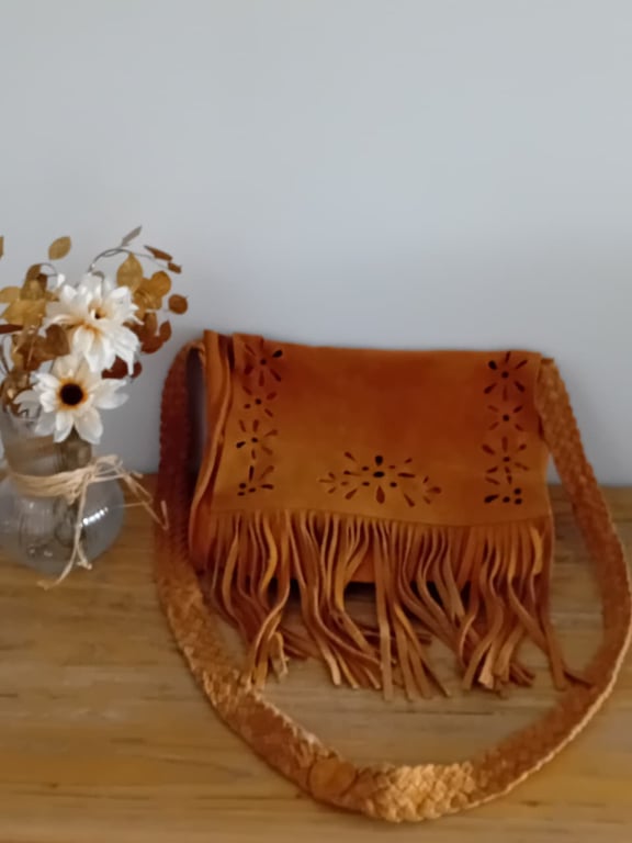 Mango — Mango Fringed Crossbody Bag (New without tags)