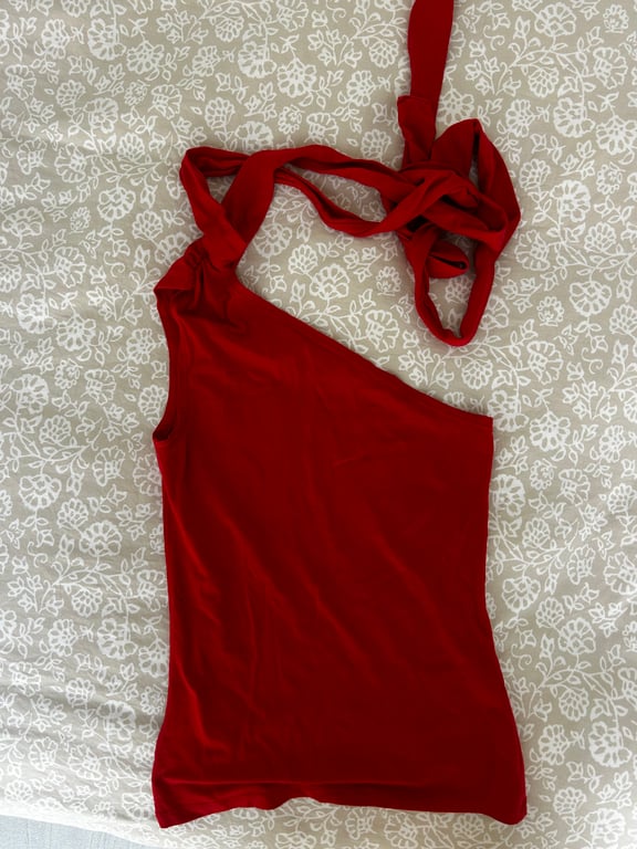 Weekday — Weekday - wrap around the neck top (Size XS, Like new)