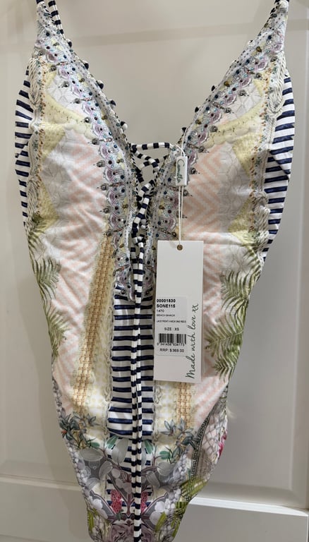 CAMILLA — CAMILLA Beach shake lace front one piece (Size XS, New with tags)