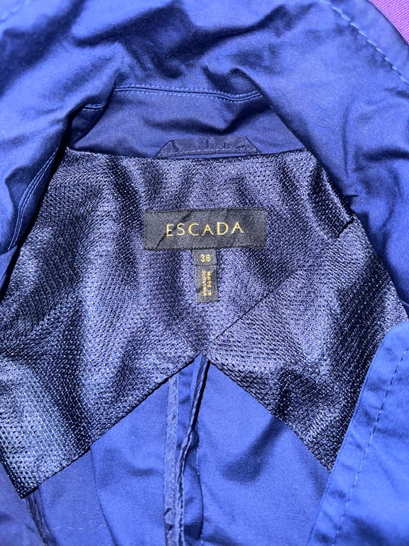 Escada — Escada Blue Blazer - Size S (Size S, Good)