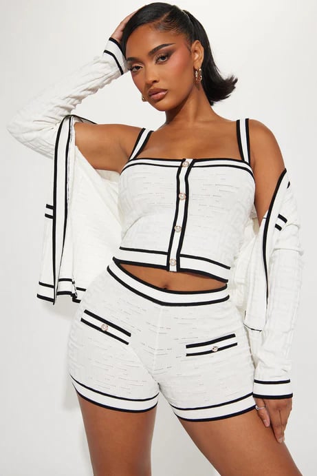 Fashion Nova — 3 piece co-order set (Size XS, Like new)