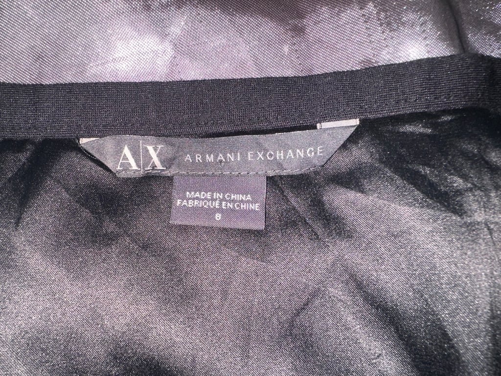 Armani Exchange — Armani Exchange Black Skirt (Size M, Good)