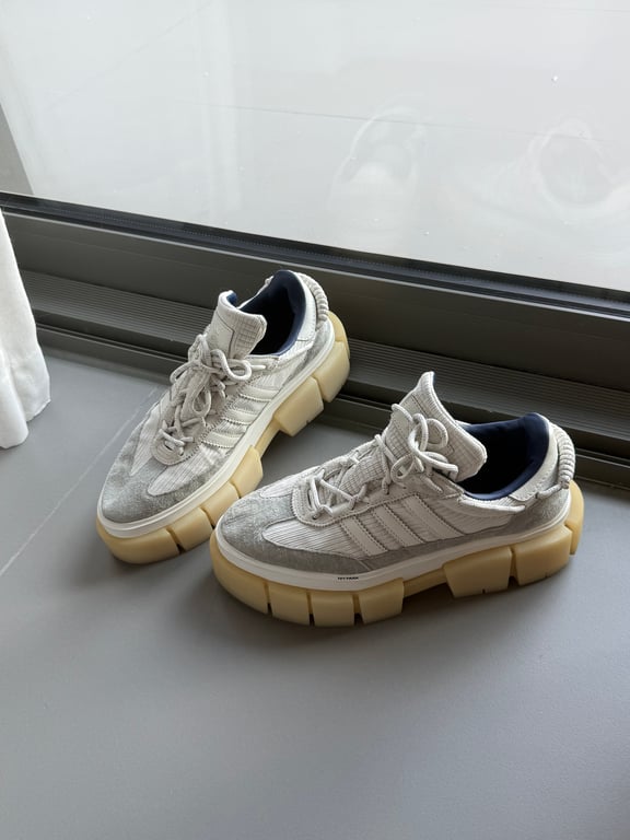 Adidas — ADIDAS Ivy Park Beyonce Super Sleek Chunky Platform Sneakers (Size UK 8, Good)