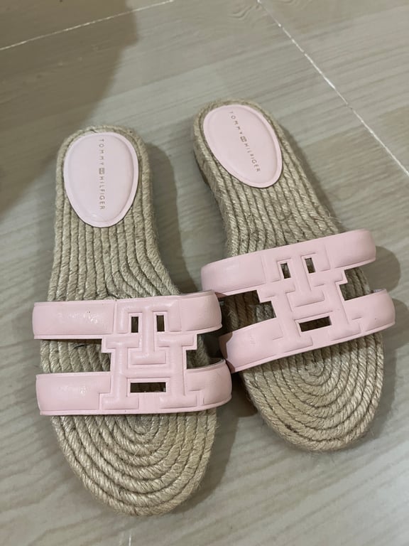 Tommy Hilfiger — Tommy Hilfiger Pink Espadrille Sandals EU 36 (Size EU 36, Like new)