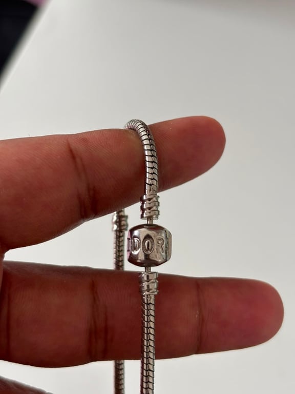 Pandora — Pandora  Silver Charm Bracelet Base (Size One Size, Like new)