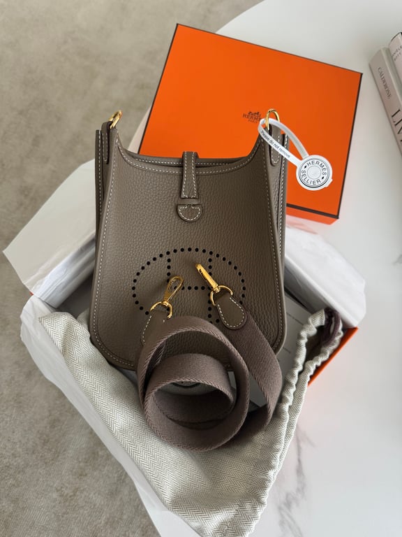 Hermès — Hermès Mini Evelyn brand new with invoice (Size One Size, New with tags)