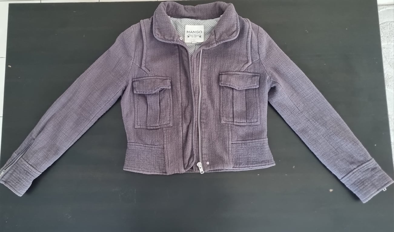 Mango — Mango-Short womens bomber jacket (Size M, Good)