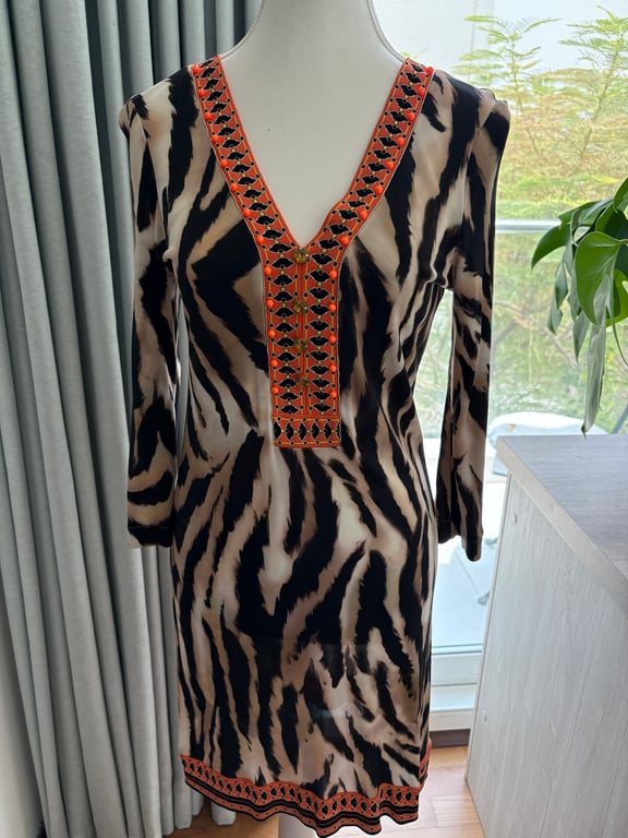 Other — Hale Bob brand  dress with gorgeous beaded detail (Size S, Good)