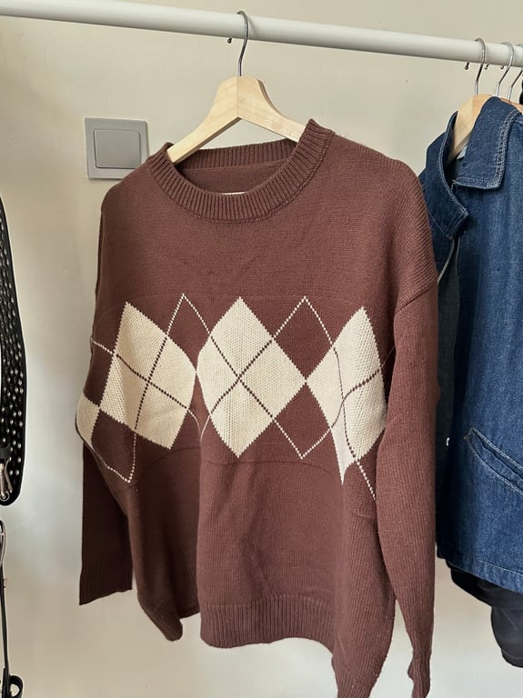Amazon — Vintage brown sweater - Size M (fits L) (Size M, New without tags)
