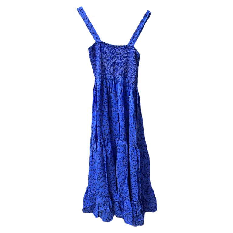 Zara — Zara Floral Smocked Maxi Dress (Size XS, Like new)