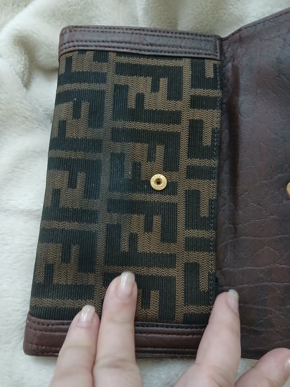 Fendi — Fendi Monogram Wallet (Size One Size, Worn)