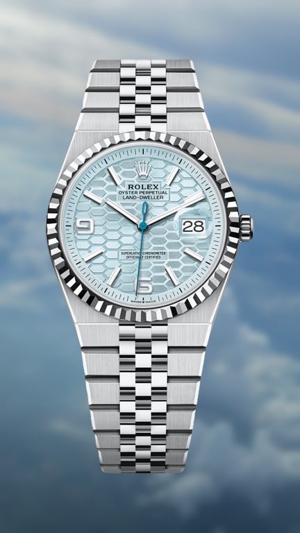 Rolex — Rolex 127236 Land Dweller Platinum 36mm (New with tags)