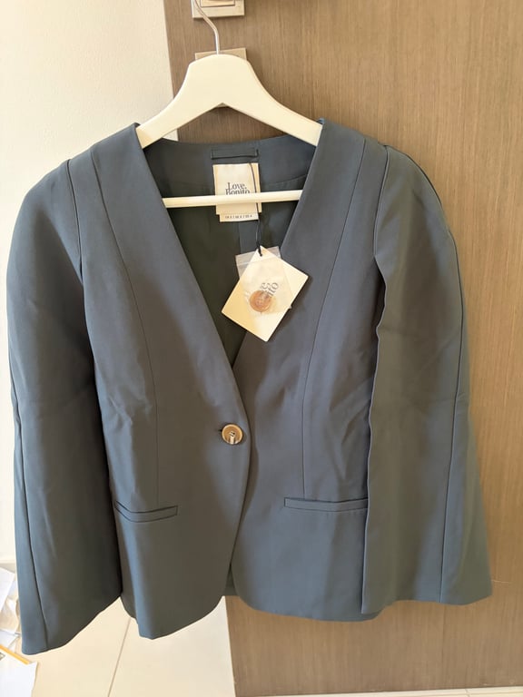 Love, Bonito — Cape style brand new blazer (Size S, New with tags)