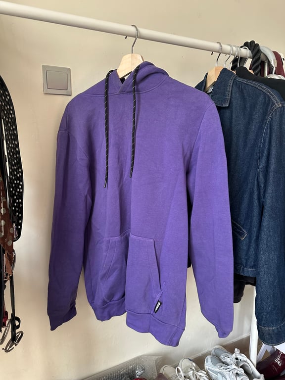 Bershka — Bershka Purple Oversized Hoodie - Size M (Size M, Like new)