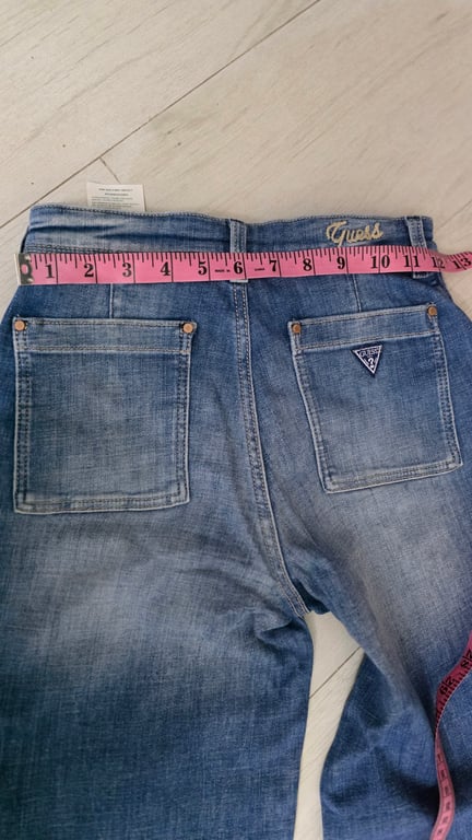 Guess — Guess Girls Wide Leg High Waisted Jeans (Size XS, Good)
