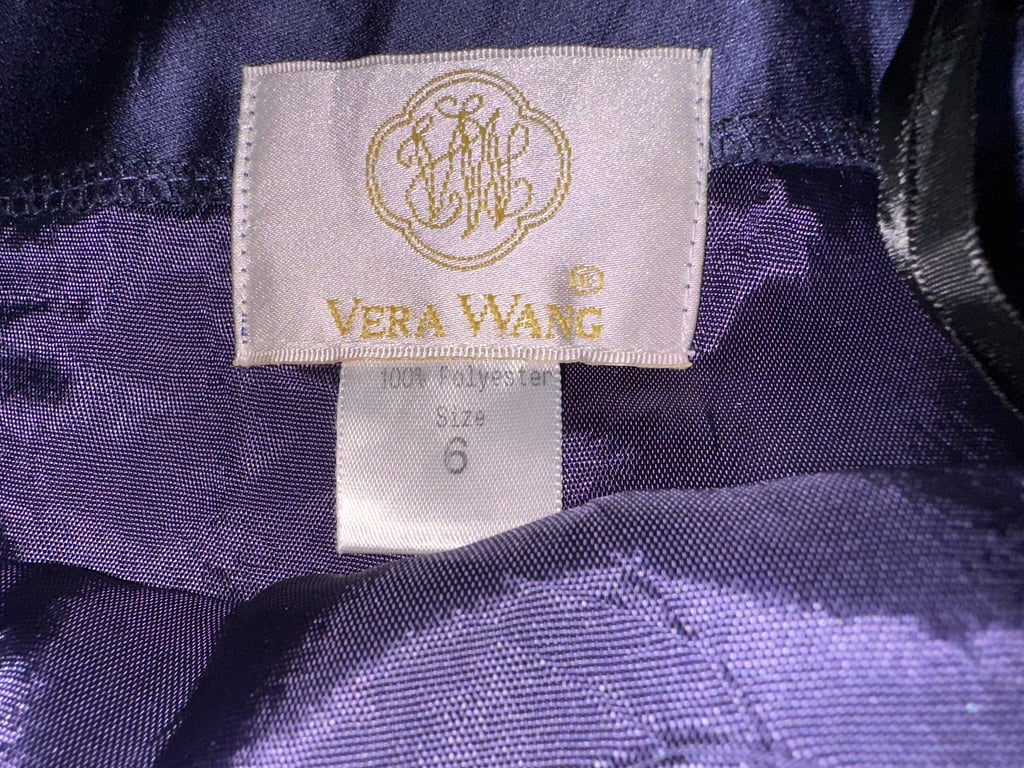 Vera Wang — Vera Wang Purple Long Skirt (Size Waist: 29, Fair)