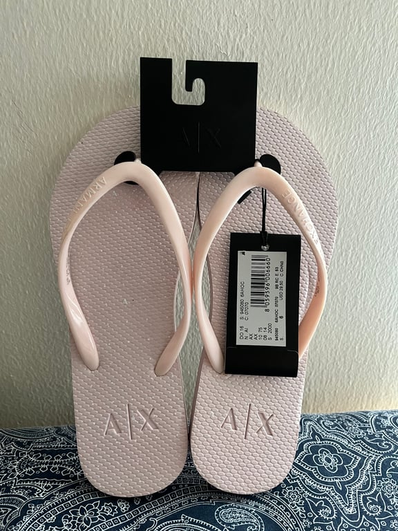 Emporio Armani — Emporio Armani Pink Flip-Flops (Size EURO 36 / US 6, New with tags)
