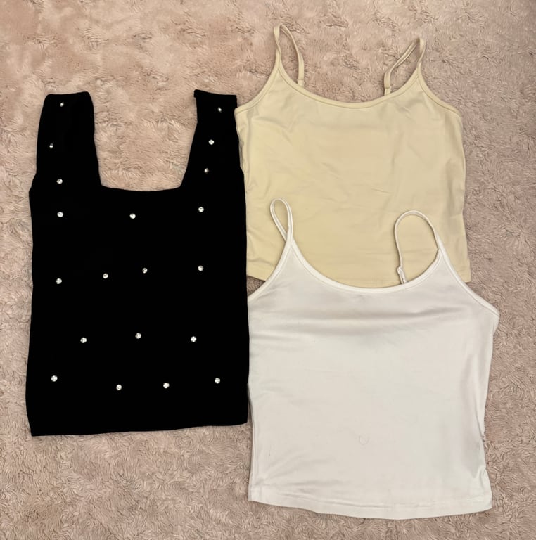 Lefties — 11-Piece New Yorker & Lefties Tops + Biker Shorts Bundle (Size 10Y, Good)